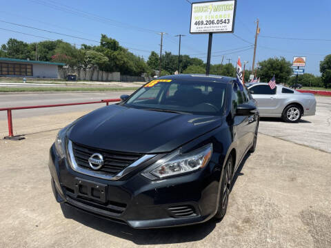2018 Nissan Altima for sale at Shock Motors in Garland TX