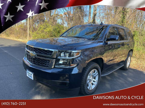 2017 Chevrolet Tahoe for sale at Dawsons Auto & Cycle in Glen Burnie MD