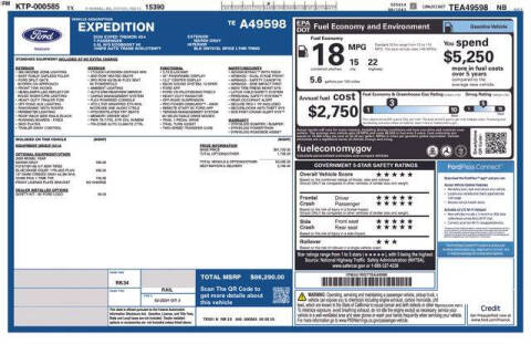 2026 Ford Expedition Tremor