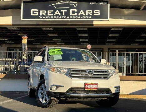 2013 Toyota Highlander for sale at Great Cars in Sacramento CA