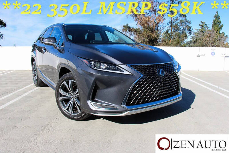 2022 Lexus RX 350L for sale at Zen Auto Sales in Sacramento CA