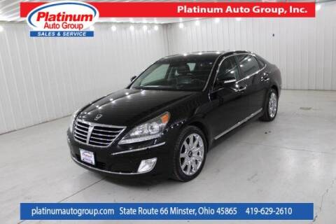 2011 Hyundai Equus for sale at Platinum Auto Group Inc. in Minster OH