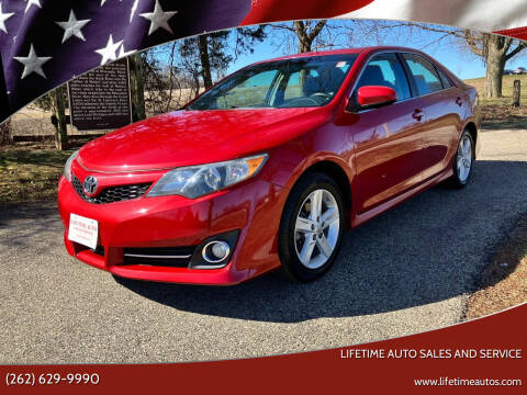 2013 Toyota Camry for sale at Lifetime Auto Sales and Service in West Bend WI