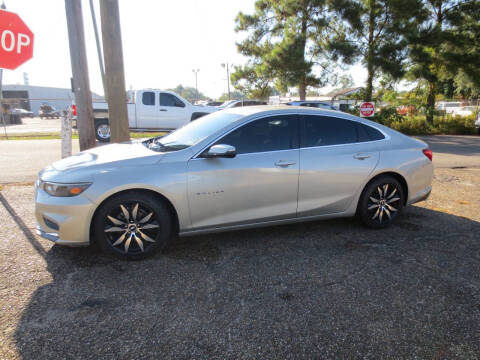 2016 Chevrolet Malibu for sale at Touchstone Motor Sales INC in Hattiesburg MS