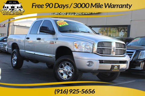 2009 Dodge Ram 3500 for sale at West Coast Auto Sales Center in Sacramento CA