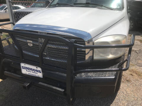 2008 Dodge Ram Pickup 1500 for sale at Simmons Auto Sales in Denison TX