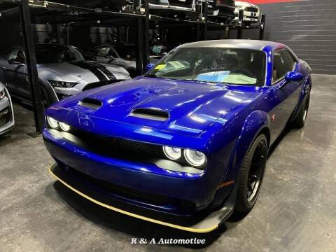2022 Dodge Challenger for sale at R & A Automotive in Peabody MA