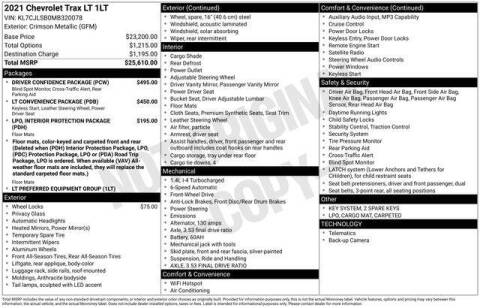 2021 Chevrolet Trax LT