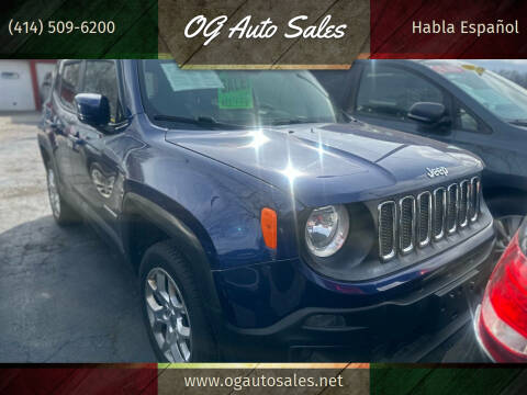 2017 Jeep Renegade for sale at OG Auto Sales in Milwaukee WI