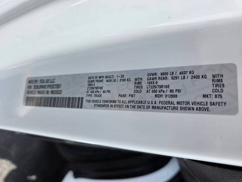 2023 RAM ProMaster 2500 136 WB