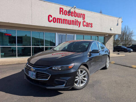2016 Chevrolet Malibu for sale at Roseburg Community Cars in Roseburg OR