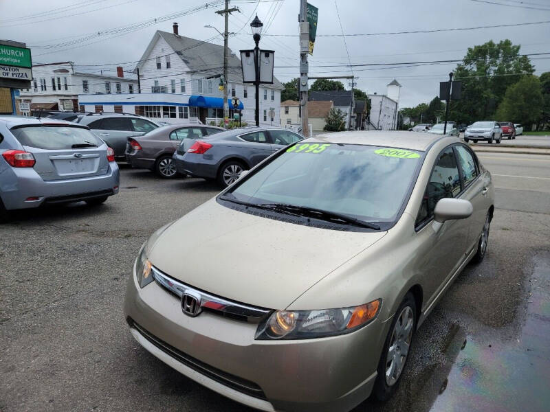 2007 Honda Civic for sale at TC Auto Repair and Sales Inc in Abington MA