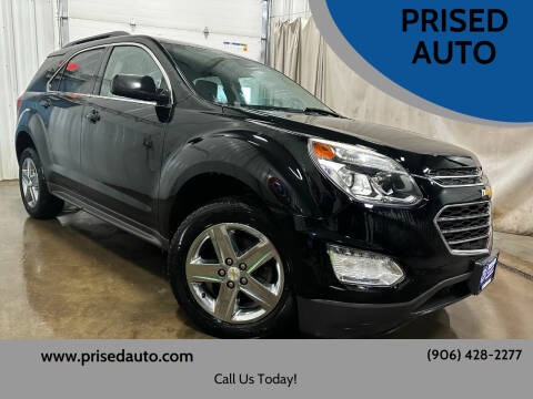 2016 Chevrolet Equinox for sale at PRISED AUTO in Gladstone MI