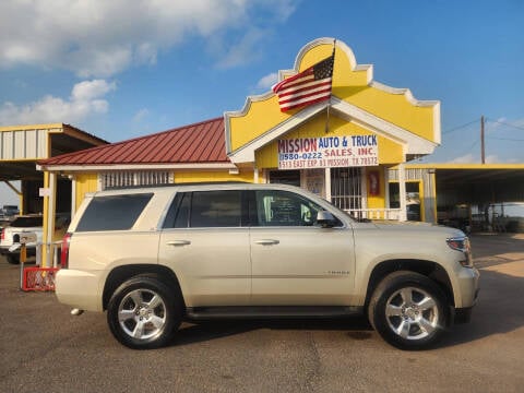 2015 Chevrolet Tahoe for sale at Mission Auto & Truck Sales, Inc. in Mission TX