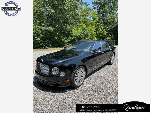 2012 Bentley Mulsanne for sale in Oakland Park, FL