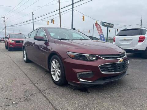 2016 Chevrolet Malibu for sale at Instant Auto Sales in Chillicothe OH