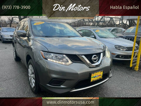 2015 Nissan Rogue for sale at Din Motors in Passaic NJ