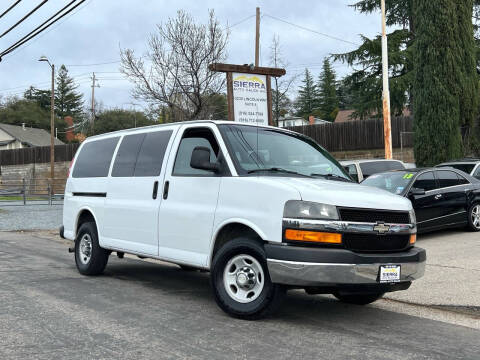 2012 Chevrolet Express for sale at Sierra Auto Sales Inc in Auburn CA