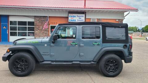 2014 Jeep Wrangler Unlimited for sale at Twin City Motors in Grand Forks ND