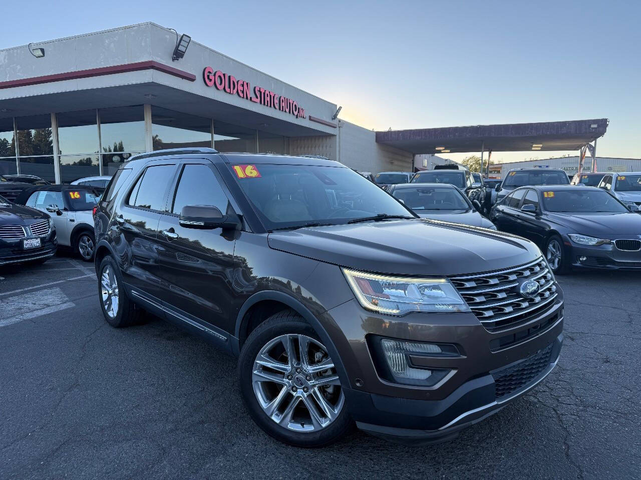 Brown 2016 Ford Explorer Limited Limited 4dr SUV 1