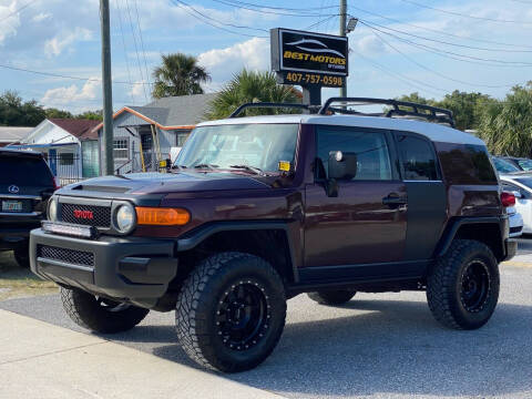 2007 Toyota FJ Cruiser for sale at BEST MOTORS OF FLORIDA in Orlando FL