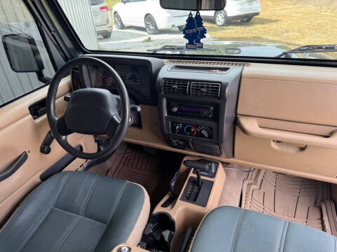 2001 Jeep Wrangler Sahara