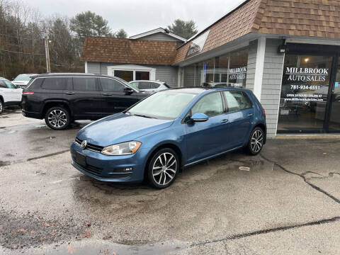 2016 Volkswagen Golf for sale at Millbrook Auto Sales in Duxbury MA