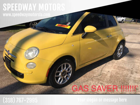 2012 FIAT 500 for sale at SPEEDWAY MOTORS in Alexandria LA