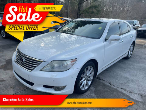 2011 Lexus LS 460 for sale at Cherokee Auto Sales in Acworth GA