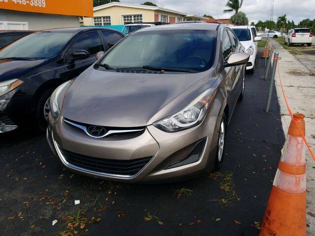 2015 Hyundai Elantra for sale at VALDO AUTO SALES in Hialeah FL