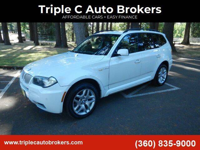 2007 BMW X3 for sale at Triple C Auto Brokers in Washougal WA