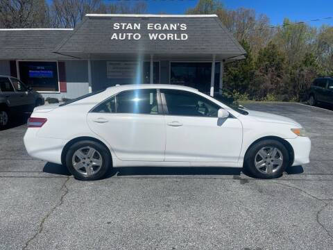 2010 Toyota Camry for sale at STAN EGAN'S AUTO WORLD, INC. in Greer SC