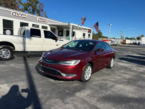 2016 Chrysler 200 for sale at Grand Slam Auto Sales in Jacksonville NC