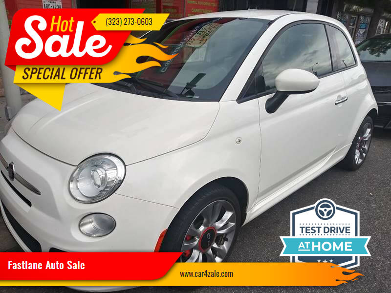 2015 FIAT 500 for sale at Fastlane Auto Sale in Los Angeles CA