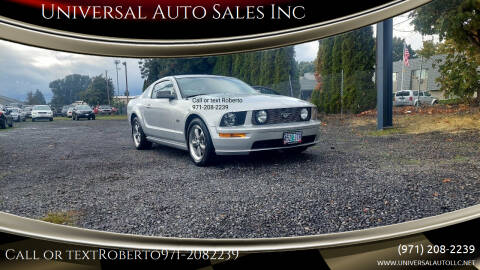 2006 Ford Mustang for sale at Universal Auto Sales Inc in Salem OR