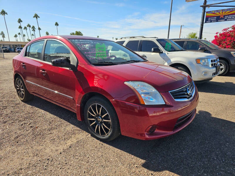 2012 Nissan Sentra for sale at 48TH STATE AUTOMOTIVE in Mesa AZ