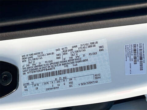 2023 Ford F-150 Tremor