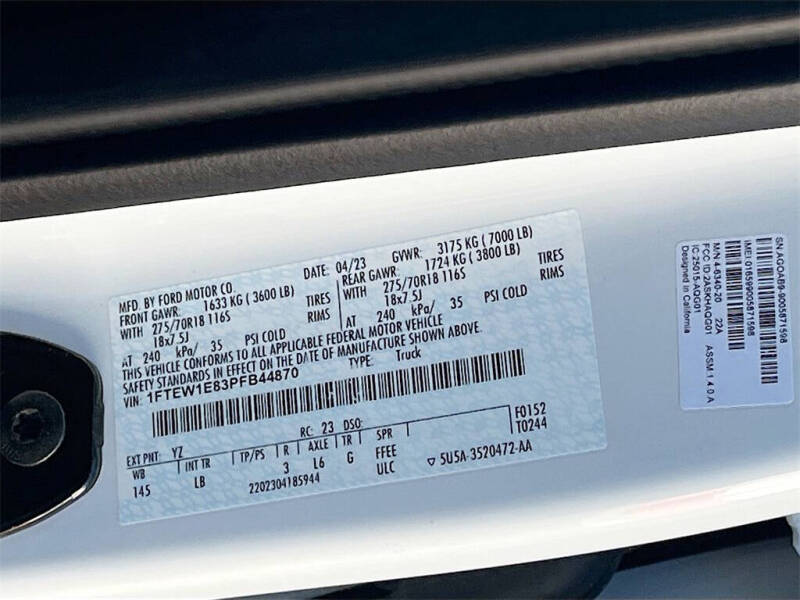 2023 Ford F-150 Tremor