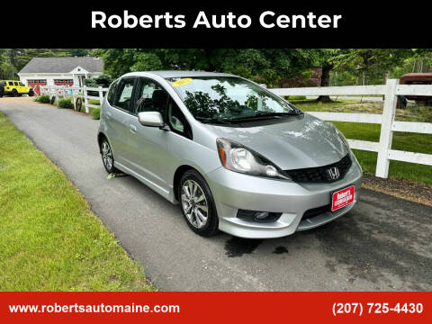 2012 Honda Fit for sale at Roberts Auto Center in Bowdoinham ME