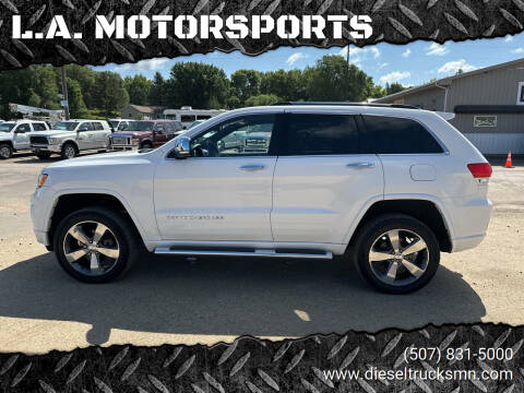 2015 Jeep Grand Cherokee for sale at L.A. MOTORSPORTS in Windom MN