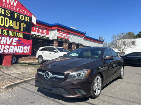 2015 Mercedes-Benz CLA for sale at HW Auto Wholesale in Norfolk VA