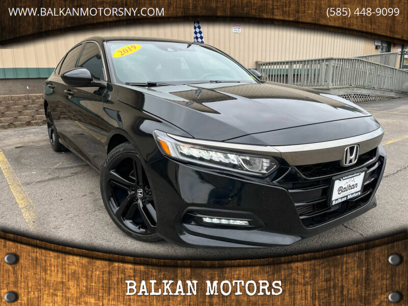 2019 Honda Accord for sale at BALKAN MOTORS in East Rochester NY