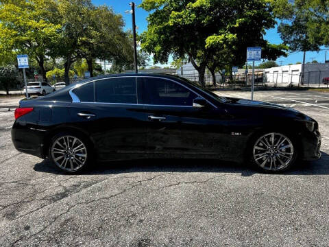 2016 Infiniti Q50 Red Sport 400