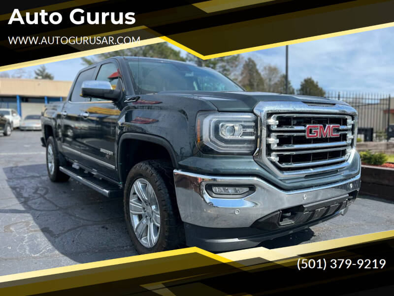 2018 GMC Sierra 1500 for sale at Auto Gurus in Little Rock AR