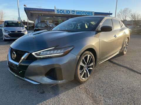 2021 Nissan Maxima for sale at Solid Motors LLC in Garland TX