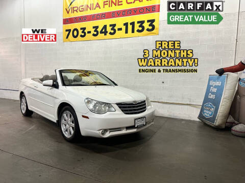 2008 Chrysler Sebring for sale at Virginia Fine Cars in Chantilly VA