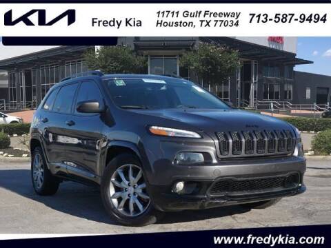 2018 Jeep Cherokee for sale at FREDY KIA USED CARS in Houston TX