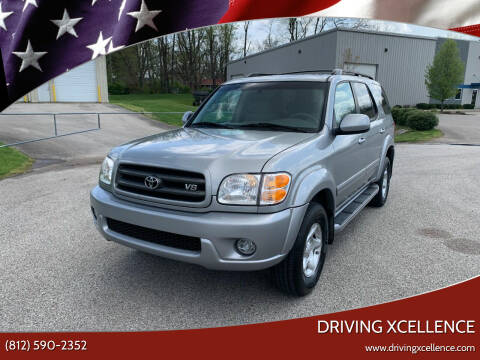 2002 Toyota Sequoia for sale at Driving Xcellence in Jeffersonville IN
