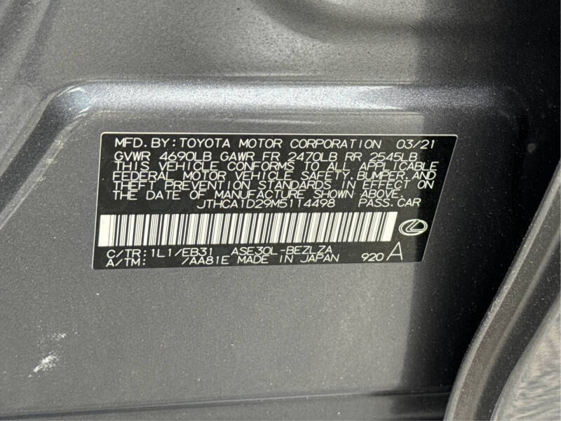 2021 Lexus IS 300