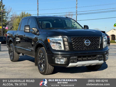 2019 Nissan Titan for sale at Ole Ben Franklin Motors of Alcoa in Alcoa TN